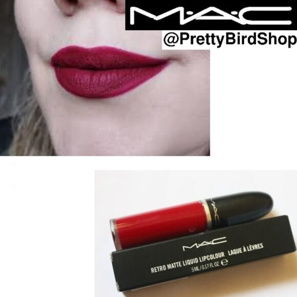 MAC DANCE WITH ME Liquid Lipcolour NIB Lipstick Retro Matte - Picture 5 of 7